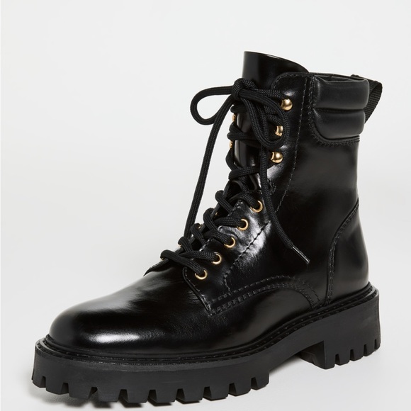 LAST Camesha Combat Boot (Leather) - Picture 6 of 15